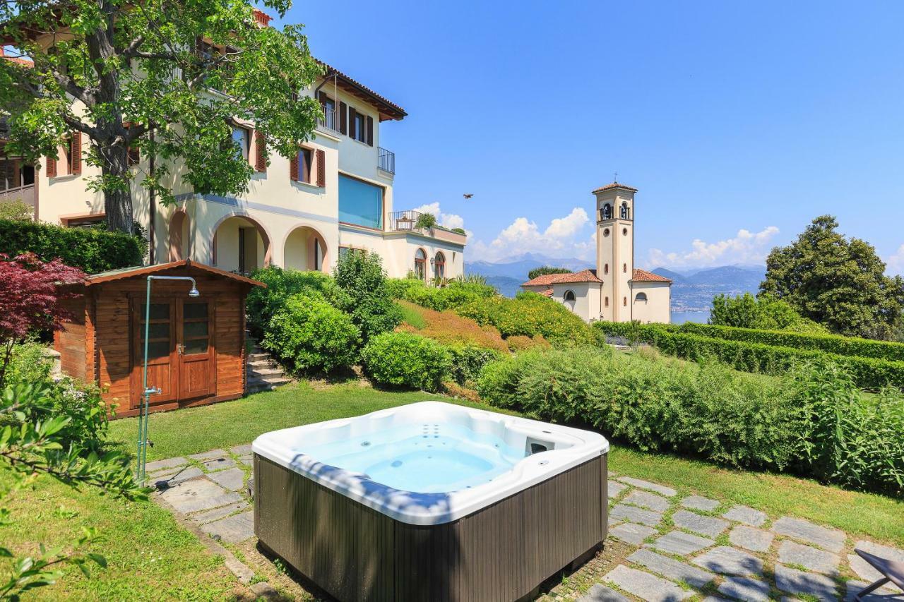 Villa Rubino Apartment Con Giardino E Jacuzzi Vista Lago Stresa