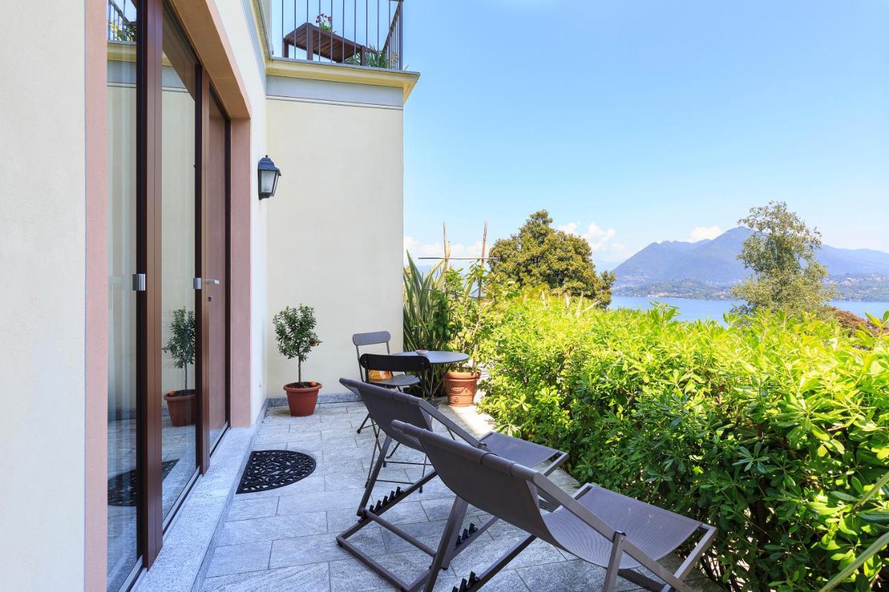 Villa Rubino Apartment Con Giardino E Jacuzzi Vista Lago Stresa